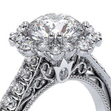 Verragio Venetian 5083R 18K White Gold Diamond Engagement Ring | Round Semi-Mount