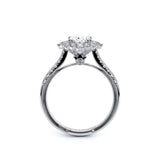 Verragio Renaissance 982OV 14K White Gold Oval Diamond Engagement Ring | 0.45 CTW Semi-Mount | In-Store