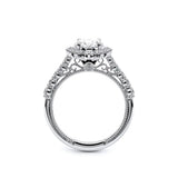 Verragio Venetian 5084OV Oval Diamond Engagement Ring | 18K White Gold Semi-Mount