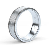 Verragio VWS-216-7 14K White Gold Men's Wedding Band | In-Store