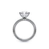 Verragio Vanguard 2206P Princess Diamond Engagement Ring | 14K Yellow Gold Semi-Mount