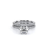 Verragio Vanguard 2206P Princess Diamond Engagement Ring | 14K Yellow Gold Semi-Mount