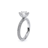 Verragio Vanguard 2206P Princess Diamond Engagement Ring | 14K Yellow Gold Semi-Mount