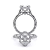 Verragio Couture 18KT White Gold Oval Diamond Engagement Ring | In-Store