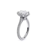 Verragio Couture 18KT White Gold Oval Diamond Engagement Ring | In-Store