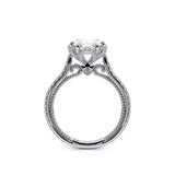 Verragio Couture 18KT White Gold Oval Diamond Engagement Ring | In-Store