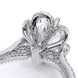 Verragio Couture 18KT White Gold Oval Diamond Engagement Ring | In-Store