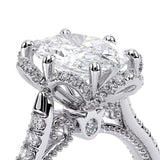 Verragio Couture 18KT White Gold Oval Diamond Engagement Ring | In-Store
