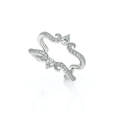 Verragio Vanguard VNG-2040W Diamond Ring Jacket in 18K White Gold | In-Store