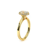 Verragio Renaissance SOL302 Oval Hidden Halo Engagement Ring Setting