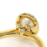 Verragio Renaissance SOL302 Oval Hidden Halo Engagement Ring Setting