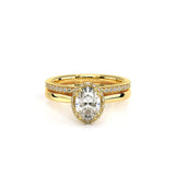 Verragio Renaissance SOL302 Oval Hidden Halo Engagement Ring Setting