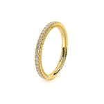 Verragio RENAISSANCE-992W Slender Milgrain Diamond Wedding Band - view 2