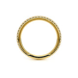 Verragio RENAISSANCE-992W Slender Milgrain Diamond Wedding Band - view 3