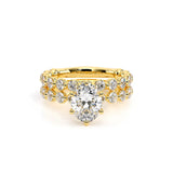 Verragio Renaissance 14KT Yellow Gold Oval Diamond Engagement Ring | In-Store