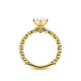 Verragio Renaissance 14KT Yellow Gold Oval Diamond Engagement Ring | In-Store