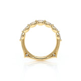 Verragio VANGUARD-2205W Marquise Diamond Wedding Band - view 3