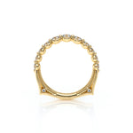 Verragio VANGUARD-2206W Tapered Round Diamond Wedding Band - view 3