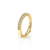 Verragio VANGUARD-2207W Shared-Prong Round Diamond Wedding Band - view 2