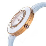 Swarovski Octea White Ceramic & Rose Gold-Tone Swiss Quartz Watch