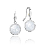 Simply Gem Drop Earrings featuring Chalcedony