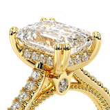Verragio Engagement Ring Yellow Gold Emerald Cut RENAISSANCE-992EM13 14K