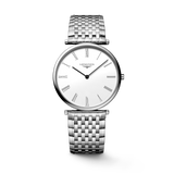 Longines La Grande Classique de Longines L4.755.4.11.C Swiss Quartz Watch | 36mm Stainless Steel Dress Watch