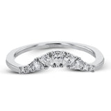 Simon G. LR4121 curved diamond wedding band, alternate view