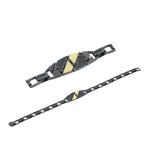 BRS100 WHITE 14K X YELLOW