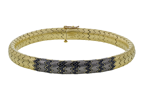 BT1002 WHITE-BLAC 14K X 2T