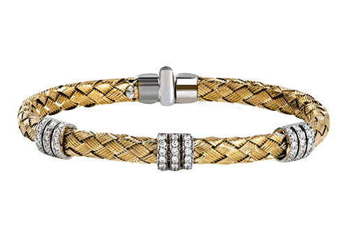 LB2090-Y WHITE 18K X YELLOW