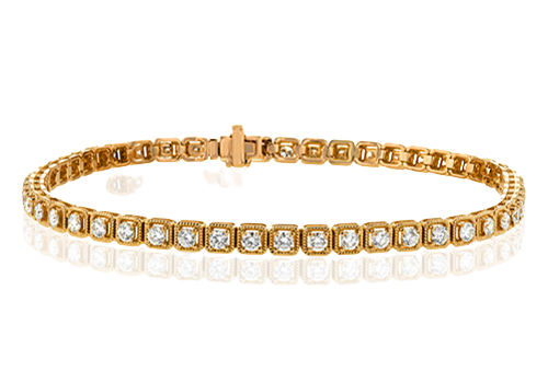 LB2221-R WHITE 18K X ROSE