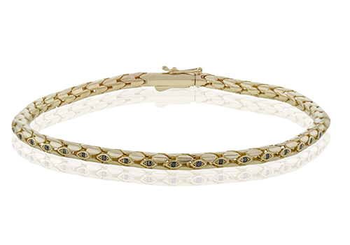 LB2285 WHITE 14K X YELLOW