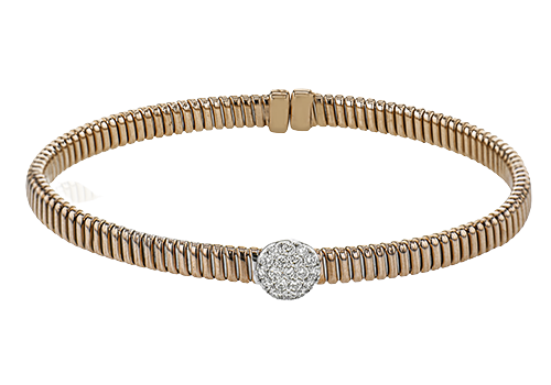 LB2398-R WHITE 18K X WHITE-ROSE