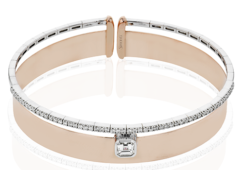 LB2401 WHITE 18K X WHITE-ROSE