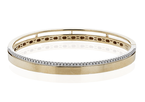 LB2414-R WHITE 18K X WHITE-ROSE
