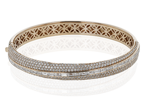 LB2422-R WHITE 18K X ROSE