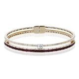 LB2441 WHITE 18K X ROSE