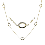 LN4050 WHITE 18K X YELLOW