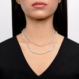 Necklace in 18k Gold with Diamonds
