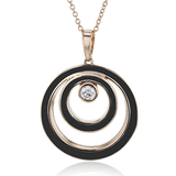 Pendant Necklace in 18k Gold with Diamonds