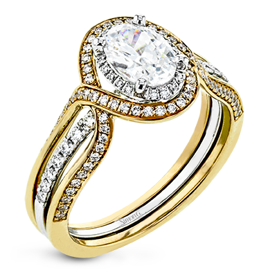 LR2223 WHITE 18K SEMI