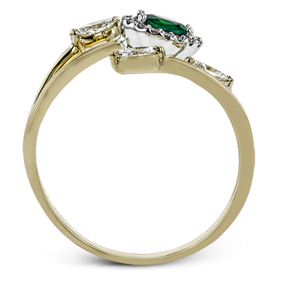 LR2265-Y WHITE 18K SEMI YELLOW 2
