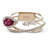 LR2266-R WHITE 18K X ROSE 1