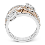 LR2304 WHITE 18K X WHITE-ROSE 2