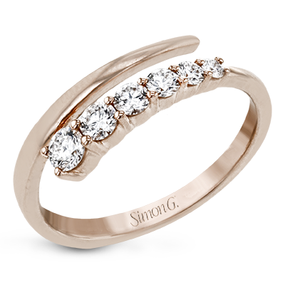 LR2499-R WHITE 18K X ROSE