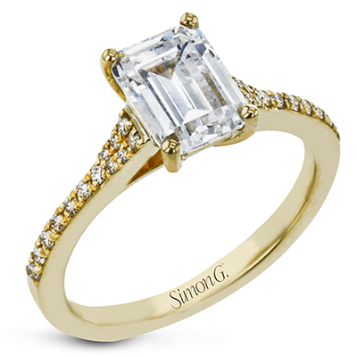 LR2507 WHITE 18K SEMI YELLOW