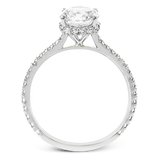 LR2833 WHITE 18K SEMI 2
