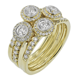 LR3163 WHITE 18K X YELLOW