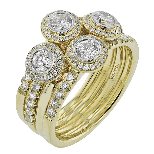 LR3163 WHITE 18K X YELLOW